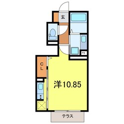 Living西岡崎の物件間取画像